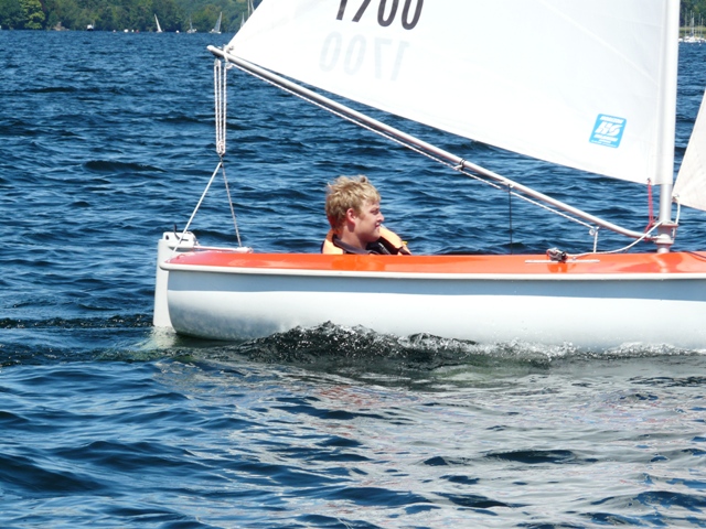 Racing at the RNLI event on Windermere 2011